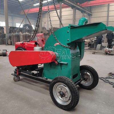 小型家用可移动松树皮粉碎机松针打碎机皮革粉碎机