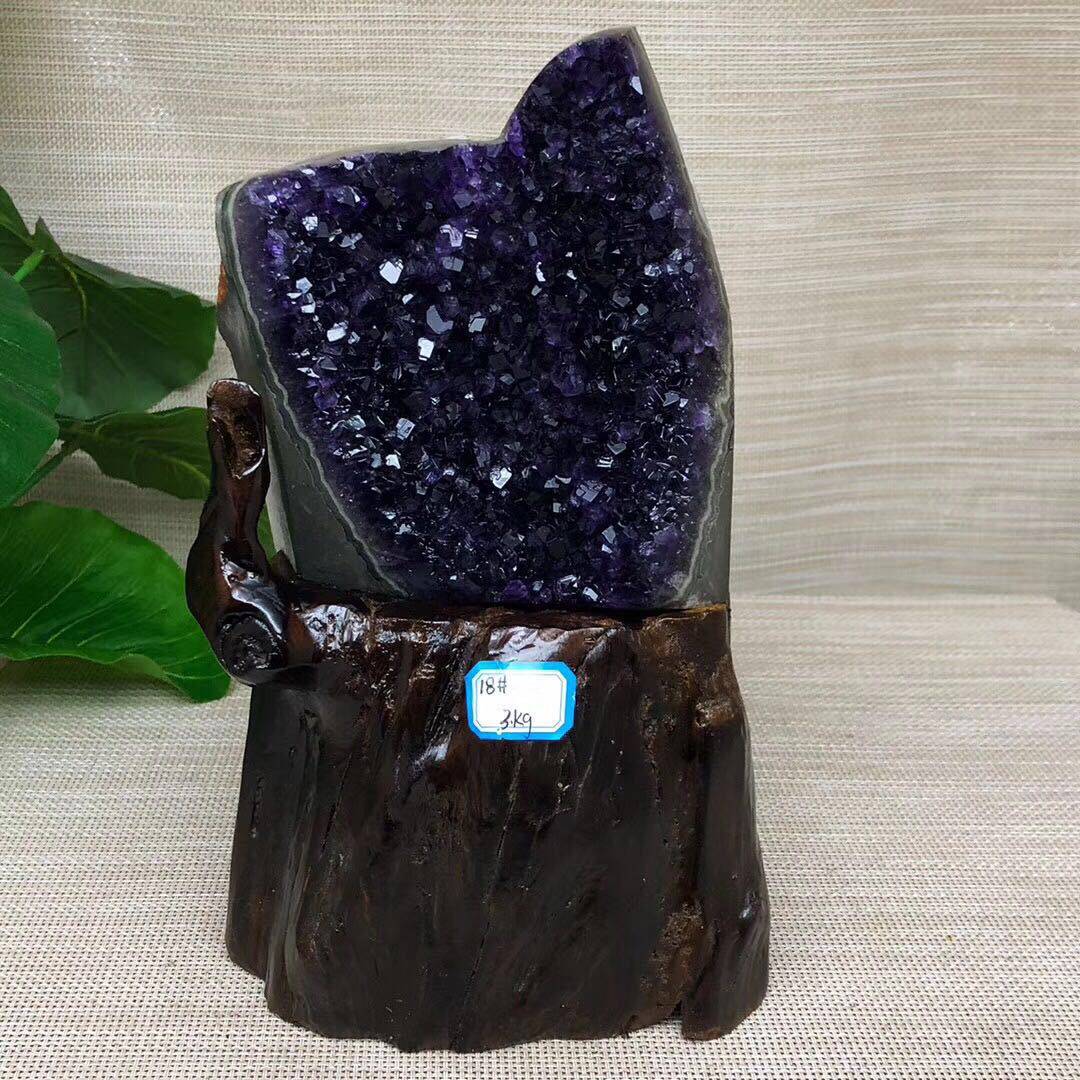 天然紫晶洞摆件紫晶块紫晶簇紫晶洞聚宝盆摆件水晶洞批发紫晶洞