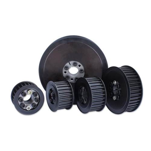 8M涨紧套同步轮24齿免键固定25/30/40齿孔现货Z2胀紧套同步带轮