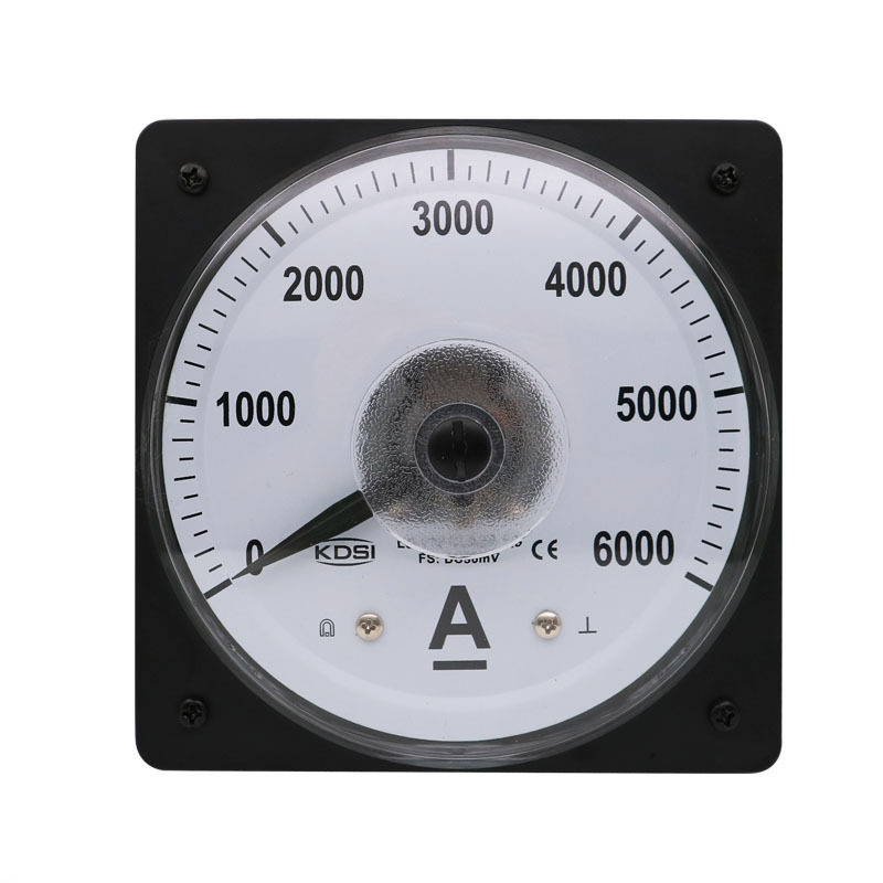 供应广角度指针式电流表LS-110DC50mV6000ACE认证电流表