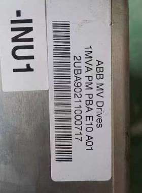 ABB MV Drives 1MVA ACS2000高压功率单元 PM PBA E10A01 2UBA902