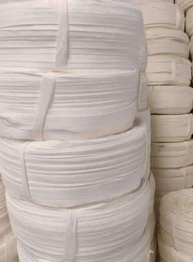 四川供白色无纺布布条陶瓷捆扎布带拉力大米数长布条