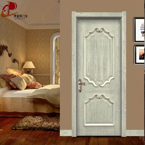 重庆实木复合免漆推拉门室内复合木门对开会议室门整套