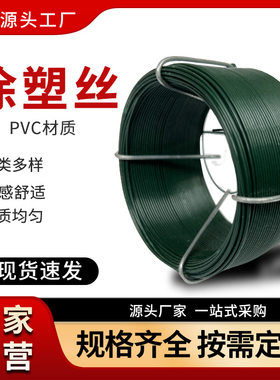 PVC涂塑园艺小卷铁丝批发