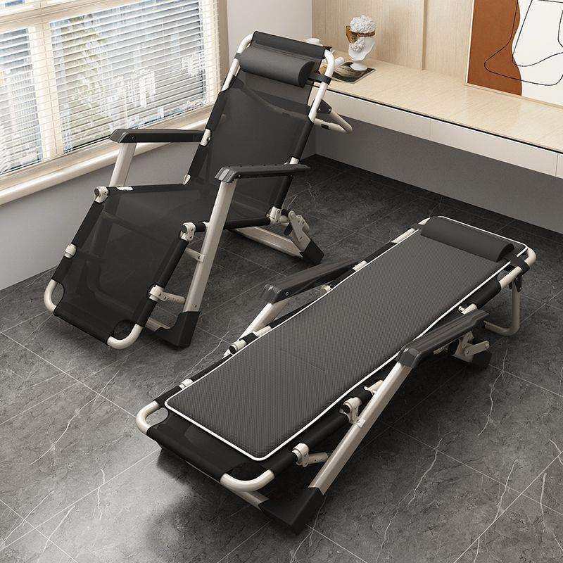 椅子躺椅折叠午睡椅沙发椅可坐可躺午休平躺坐睡两用办公室午睡床