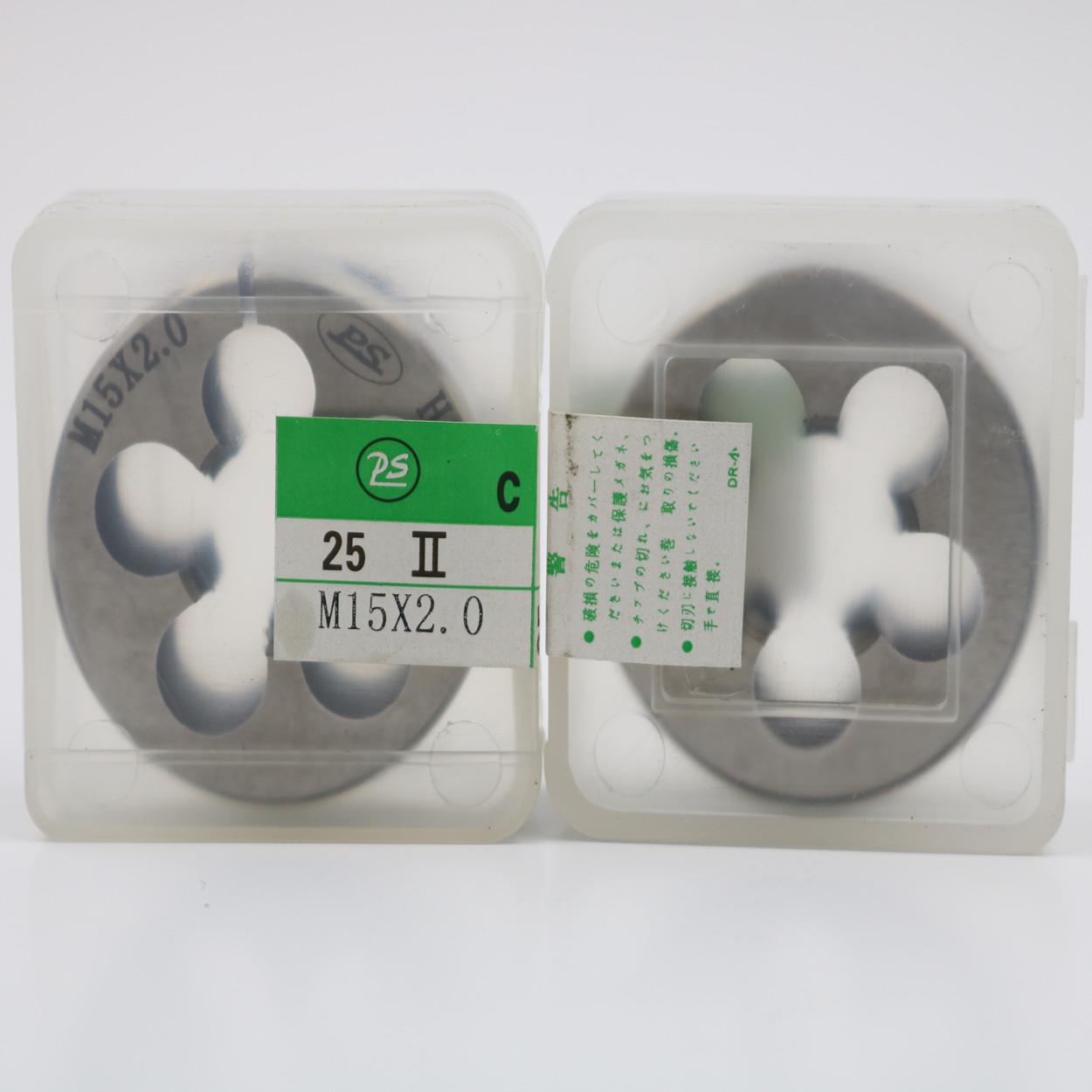 38外径可调圆板牙:M14,M15,M16牙距2.0,1.75,1.5,1.25,1.0,0.75个