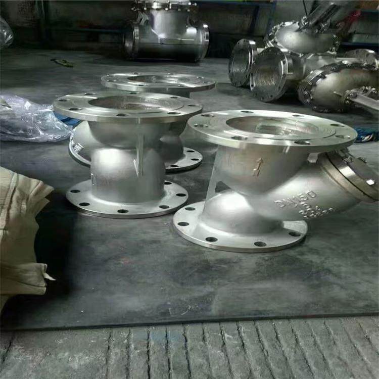GL41W316不锈钢Y型过滤器GL41W-25R法兰管道过滤器不锈钢滤网