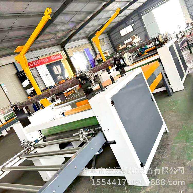 热转印广告牌PVC板贴面机铝塑装饰面板胶膜平贴机模板大板覆膜机