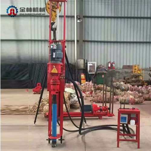 金林供应KQD120气动潜孔钻机  电动钻孔机型号齐全 潜孔钻机气动