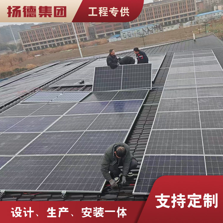 100KW太阳能离网光伏储能电站家用企业厂房太阳能离网储能发电系