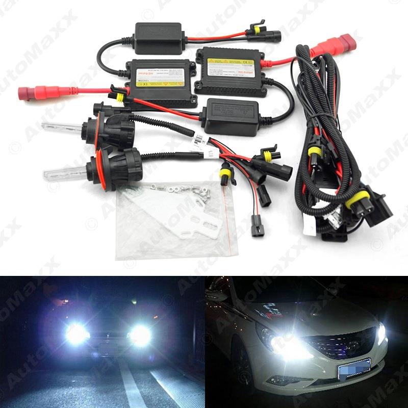 汽车大灯氙气灯超薄镇流器35WH13HID氙气大灯伸缩灯直流套装