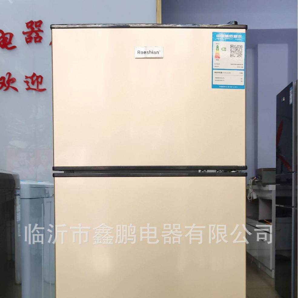 双门，三门土豪金面板，玻璃面板上冷冻下冷藏家用小冰箱