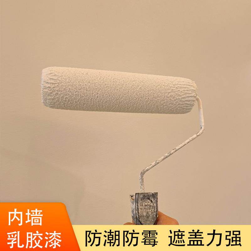 防霉防潮乳胶漆亮白遮盖内墙水漆乳胶漆内墙用乳胶漆墙漆净味