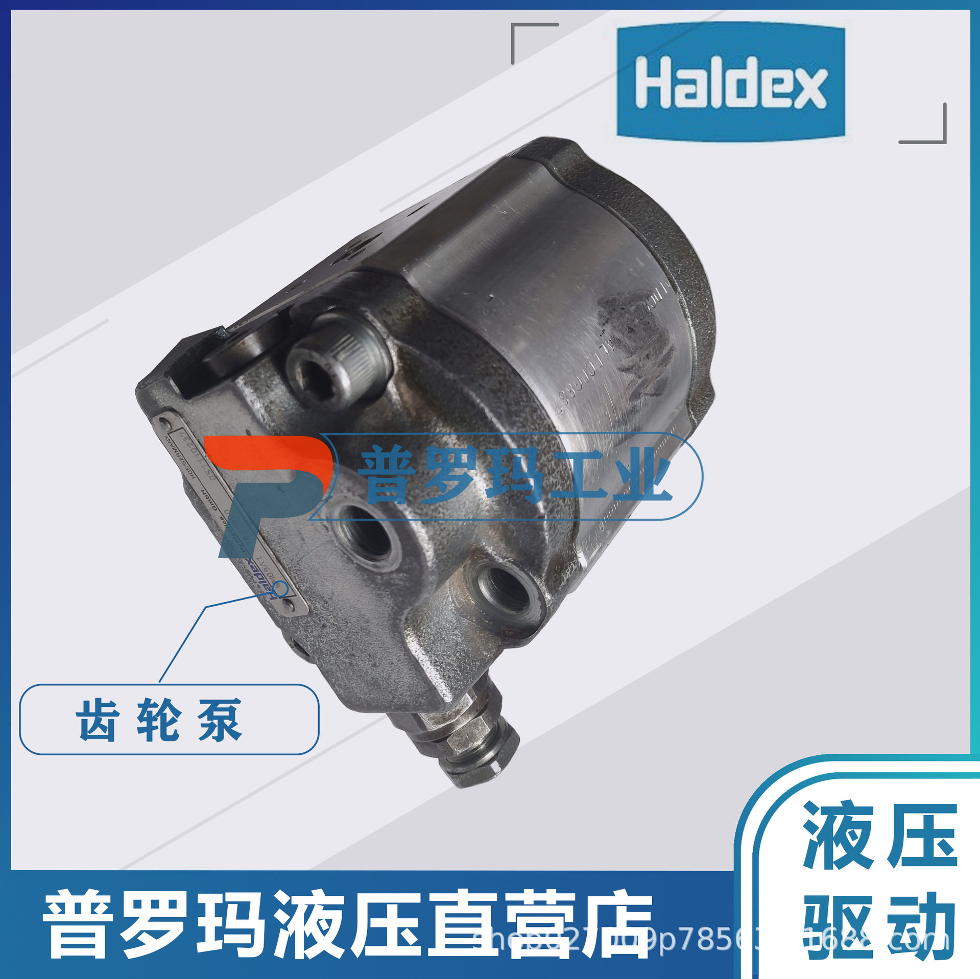 原装瑞典HALDEX齿轮泵液压马达