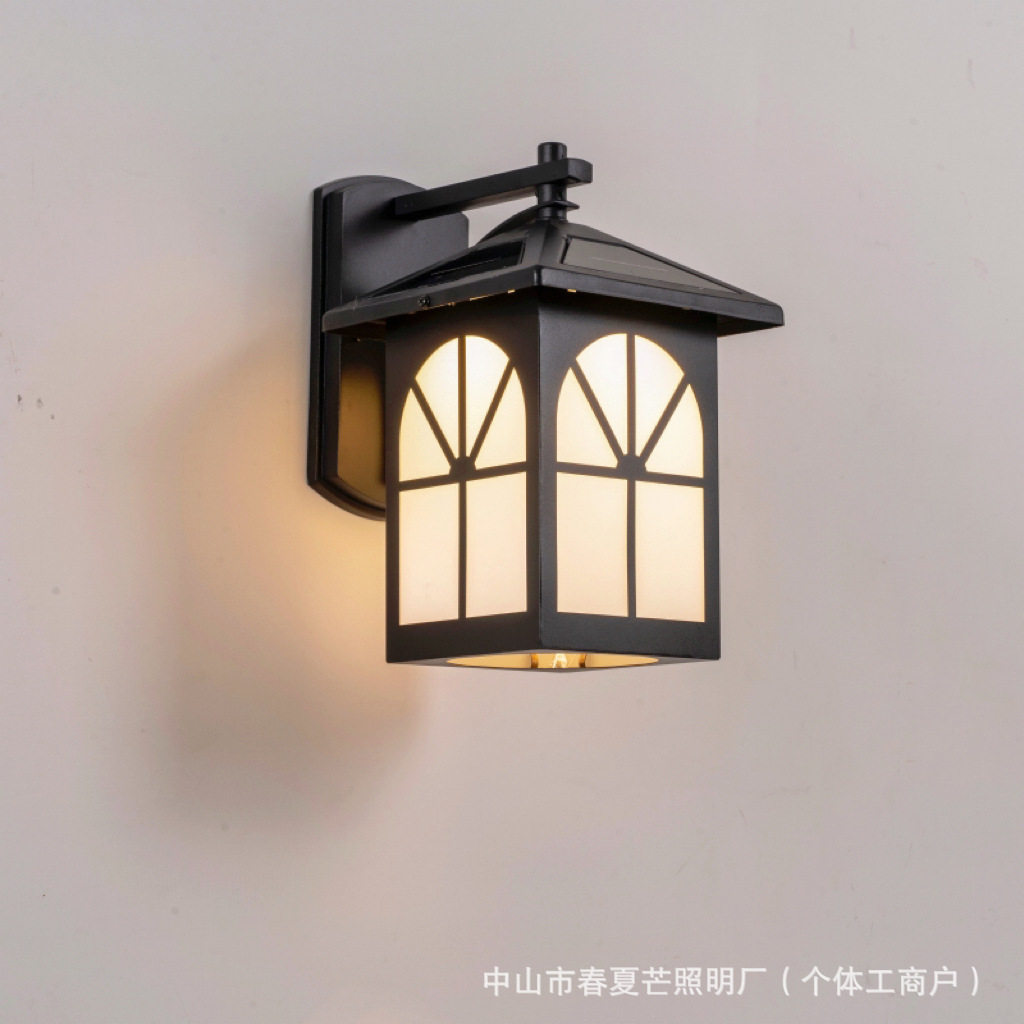 中式户外防水庭院壁灯