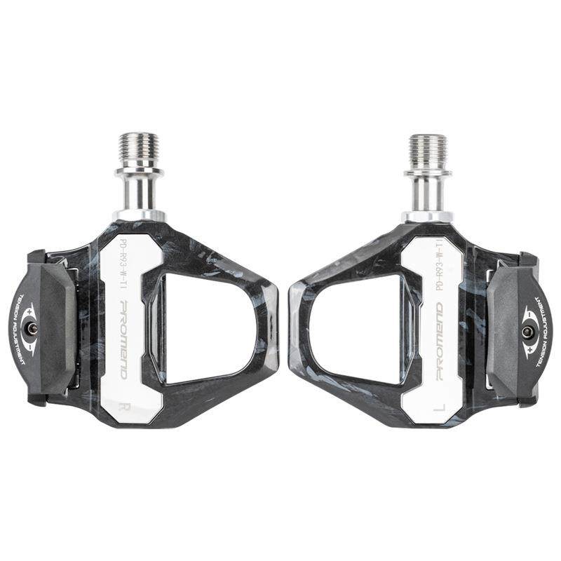 自行车锁踏公路车锁踏自锁碳纤维钛合金培林锁踏带锁片自行车配件