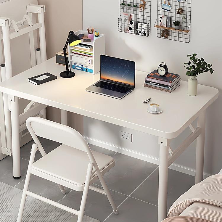 简易电脑桌椅套装可折叠书桌家用学生学习写字桌卧室女生桌子办公