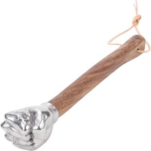 手锤,不锈钢硬化拳头锤,多功能一体式木柄拳头坠子,建筑、园艺