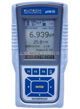 供应美国优特eutech pH610防水型便携式pH计 手持式酸度计