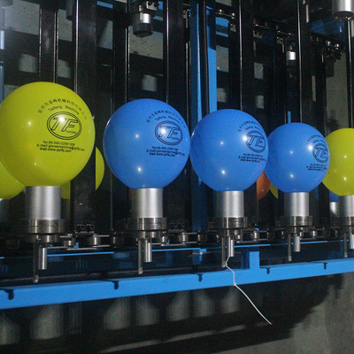 工厂销售全自动广告气球印刷机 多种颜色印刷乳胶气球机设备