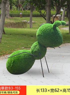 户外园林景观仿真蚂蚁玻璃钢雕塑幼儿园庭院草坪装饰大型昆虫摆件