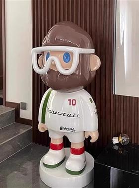 famerbob招财猫雕塑门店开业家居客厅现代装饰落地大摆件网红手办