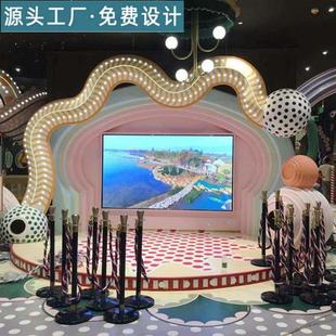 厂家直销街区步行街美陈装饰雕塑玻璃钢商场景观造型雕塑摆件