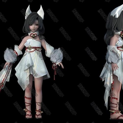 cd建模渲染zb三维角色潮玩盲盒手办卡通吉祥物d人物绑定stl产品