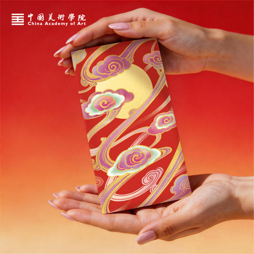 中国美术学院创意千元红包结婚新婚生日祝寿高档随份子专用利是封