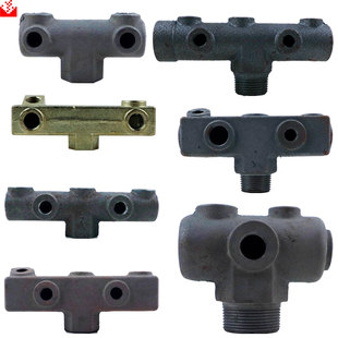 空压机配件支架小型木工钉枪家用气泵空气压缩机储气罐接头大支架