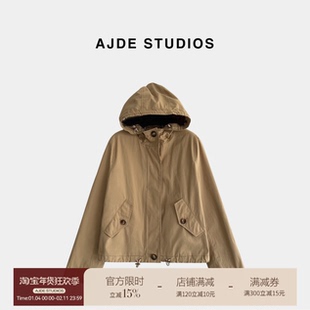 爱自然&AJDE｜BR夹克风衣01时尚百搭连帽秋季夹克