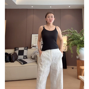 爱自然AJDE 雅痞细肩吊带背心女夏季透气舒适显瘦遮肉可叠穿内搭