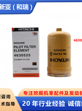 挖掘机先导滤芯滤清器4630525适用于ZX120-3 ZX130-3 EX1200-6
