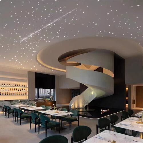 石膏板星空顶卧室天花板吊顶满天星民宿影音台球室美容院氛围灯