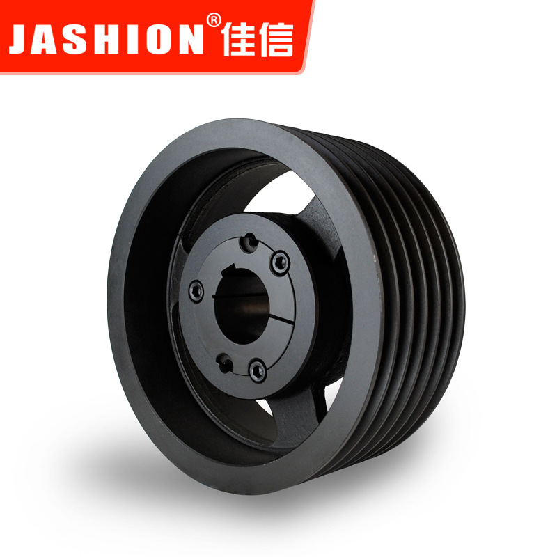 JASHION  欧标锥套式皮带轮SPC500-08铸铁三角皮带盘5050锥套