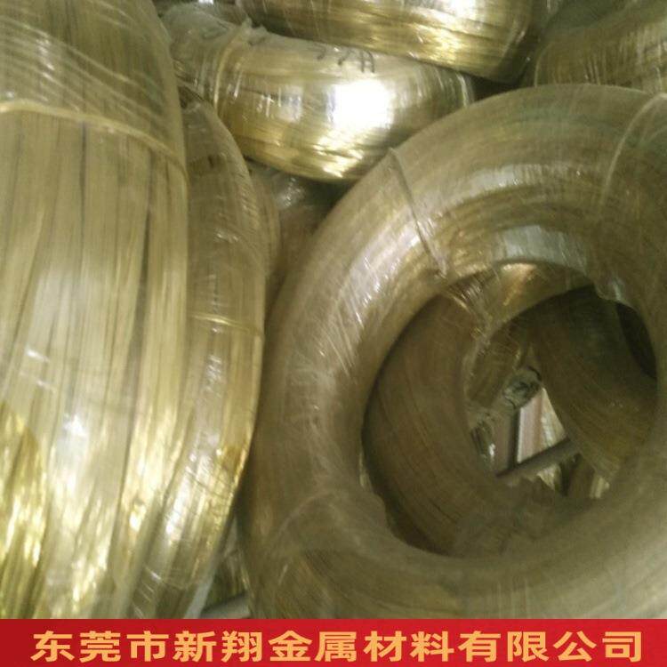 直销黄铜线镀锡C厂2LBF6680铜线62/H5/H68黄铜h线1.8加工调直生产