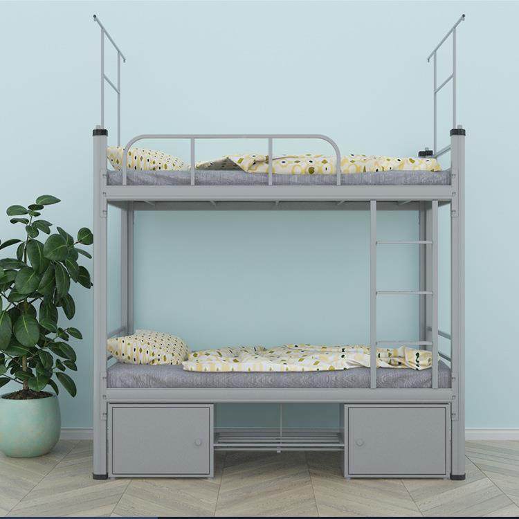 厂直销口GY-TC02-型材双层闭床下铺铁架床高低床家单上人床员工宿