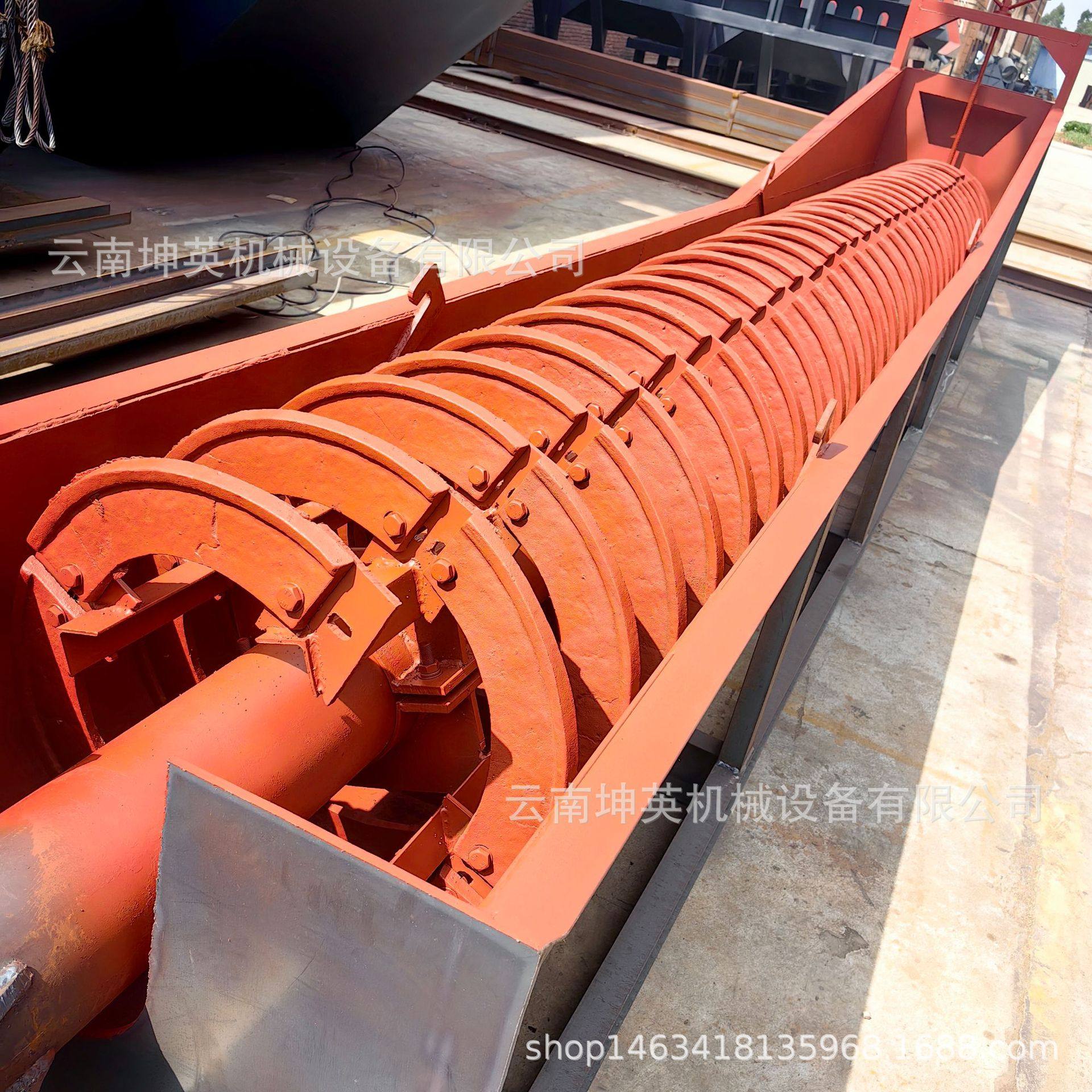 小型单槽螺旋分级机 云南选矿厂螺旋分级机 铁矿粉双槽螺旋分级机,农机/农具/农膜,发动机,淘宝优惠券,粉丝福利购,淘宝优惠卷