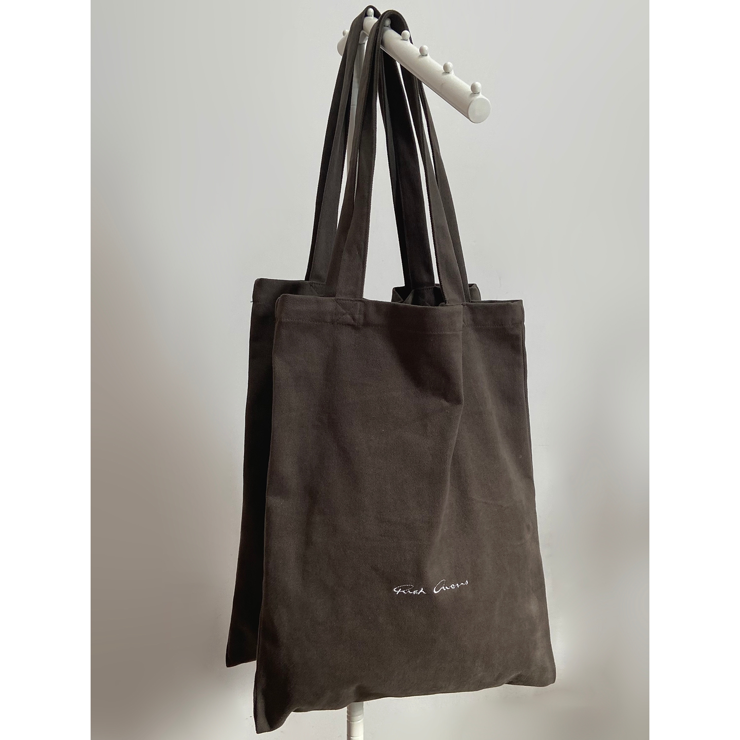 牛货刺绣帆布托特包单肩斜挎包