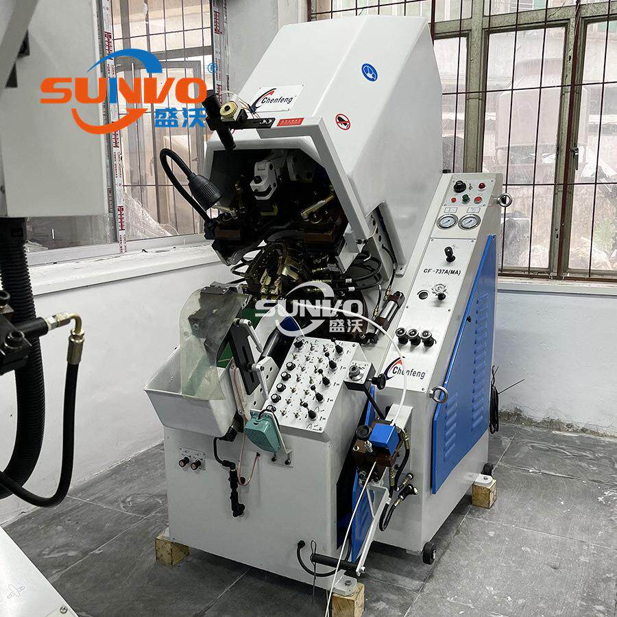 翻新高品质台湾全锋牌带上胶油压前帮机CF-737MA