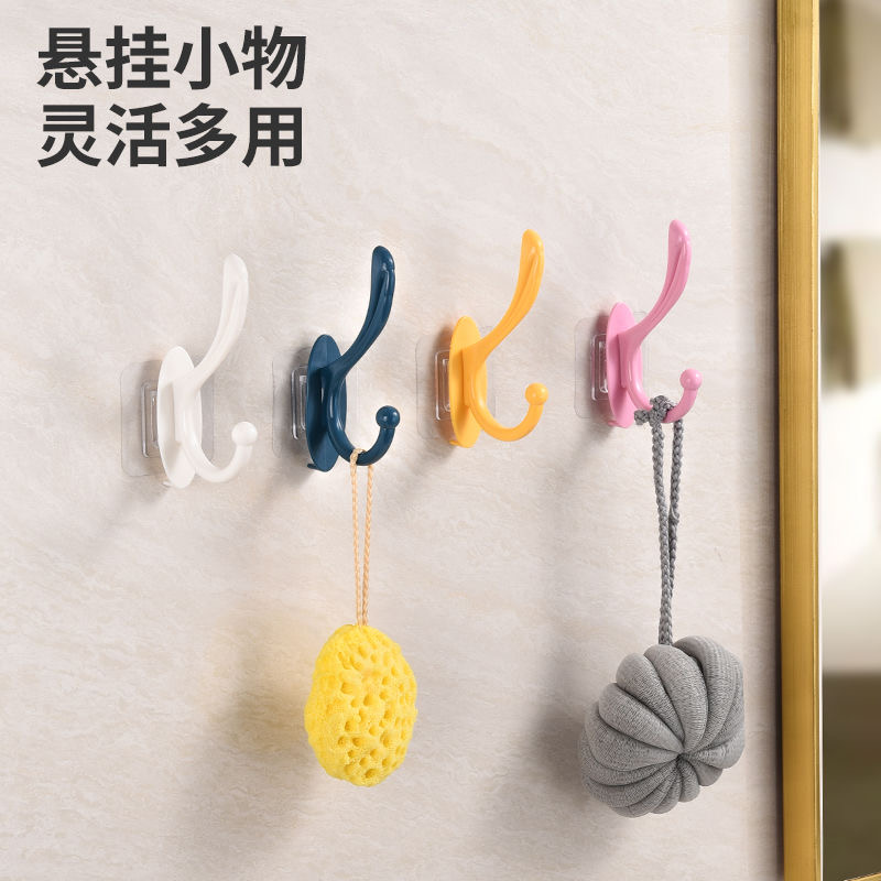 免打孔强力粘胶挂衣架壁挂式