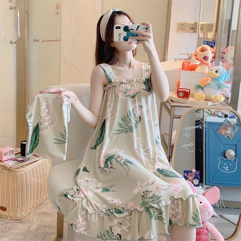 LB新款夏季韩版甜美家居服睡衣蕾丝花边睡衣女卡通短袖短裤套装_国货潮牌特卖工厂_女士内衣/男士内衣/家居服-第4张图片-提都小院