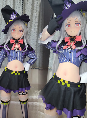 万花筒虚拟偶像hololivevtuber诗音cosplay服装女