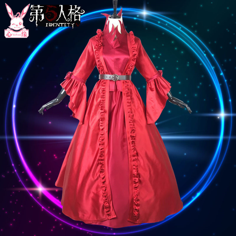 第五人格服红夫人服玛丽伊莱套装监管者cosplay服装女礼服