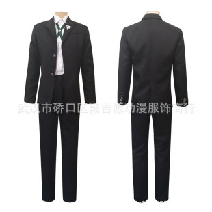 聚吉源动漫弹丸论破轮舞DanganRonpa十神白夜cosplay服装 现货