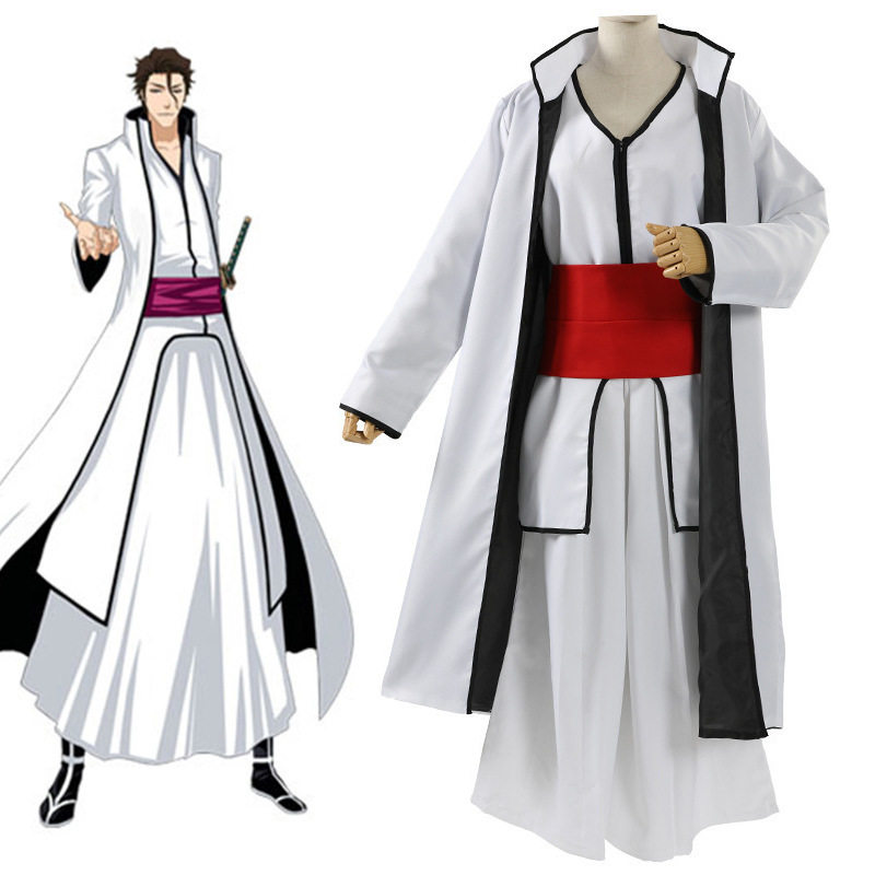 死神番队队长衣服蓝染右介破面cos和服动漫COSPlay服装工厂现货