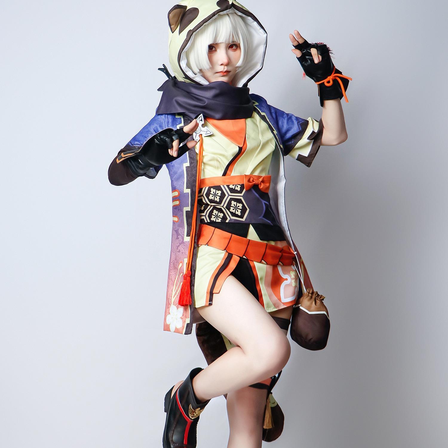 雾都原神COS服萝莉女装忍里之貉早柚cosplay游戏动漫二次元服装女