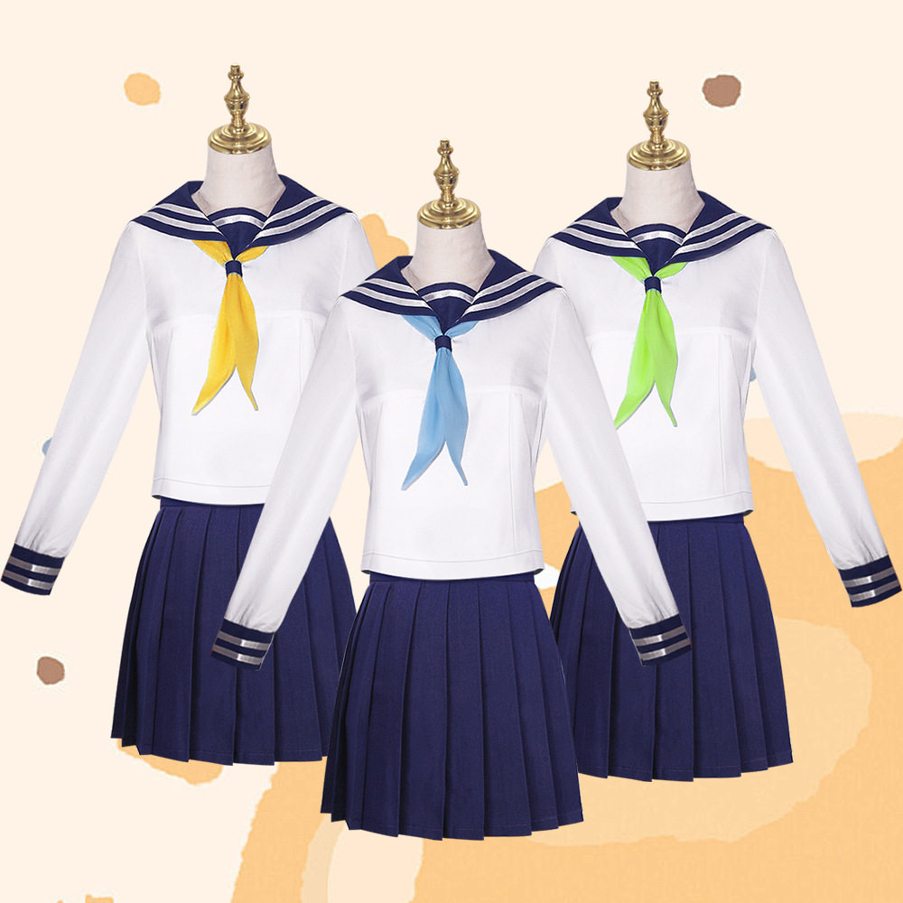 动漫鹿乃子乃子cos服cosplay校园制服虎视眈眈套装角色扮演全套图片