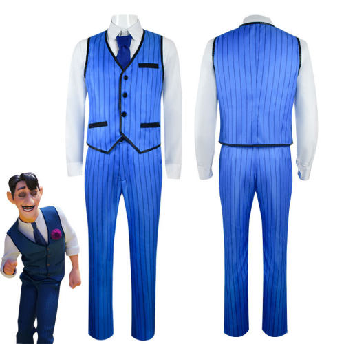 漫雅源魔法满屋奥古斯汀cos服米拉贝爸爸cosplay服装角色扮演