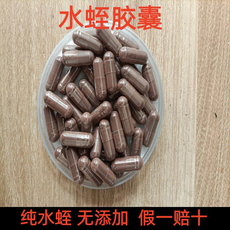 水蛭胶囊菲牛蛭正品磨粉现装200粒正品冻干粉另有蜈蚣全蝎胶囊